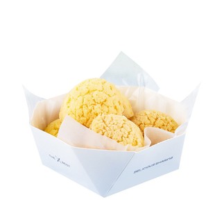 Thickened Baking Packaging Box Puff Cake Plastic Packaging Box Small Cake Bread Potato Snack Packaging Box