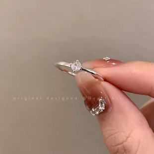 Открытое кольцо женский холодный ветреный набор кольца сладкая крутая горячая девушка украшения ветра высокого уровня бабочка кольцо кольцо