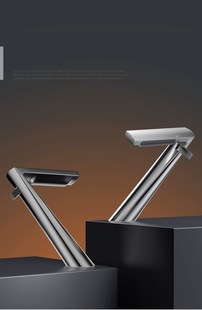 Factory a generation of copper wash basin faucet waterfall water art faucet