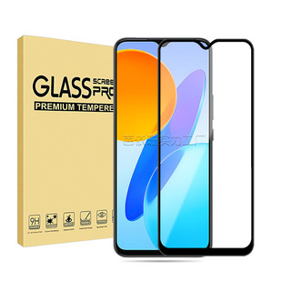 Подходит для Honor X8 5G HD закаленная пленка Honor X8 5G Erqiang трафаретная печать полностью клеевая пленка из закаленного стекла
