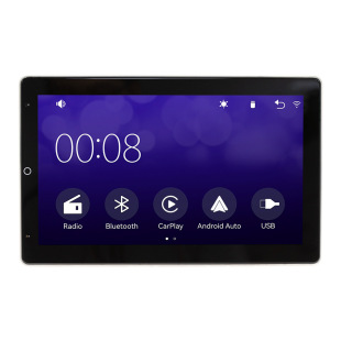 Guard dragon 10.1 inch single spindle electric rotating screen car MP5 player multifunctional bluetooth wireless carplay