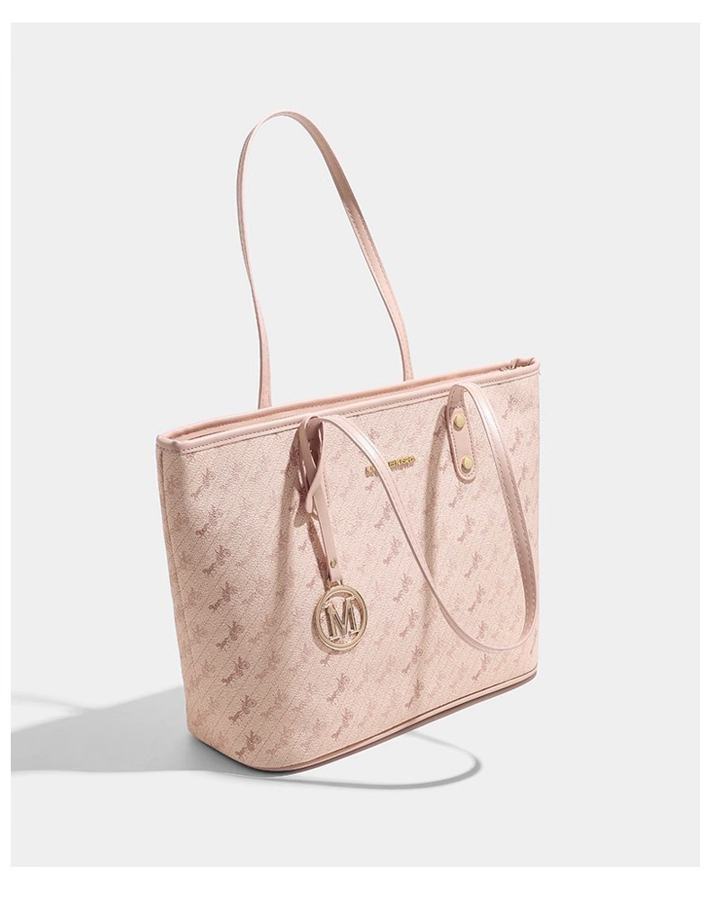 Large capacity printed tote bag for women, new 2026 style, trendy handbag for class, work, commuting, shoulder bag, underarm bag.