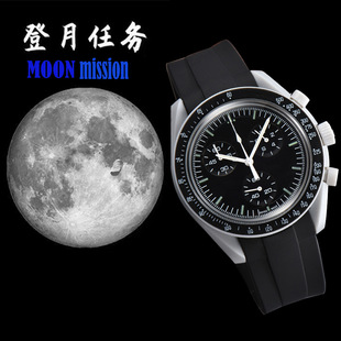 Cross-border Aliexpress European Men's Quartz Watch High Quality Six-pin Eleven Planets Luminous Tape Watch Wholesale