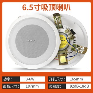 Xianke ceiling ceiling speaker embedded ceiling audio home background music indoor wall-mounted hanging ball speaker