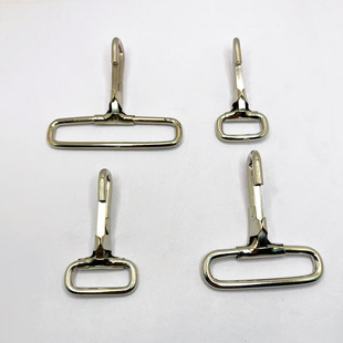Factory Direct Luggage Accessories Metal Hook Manganese Sheet Hook Buckle Luggage Handbag Shrapnel Hook Ribbon Hook