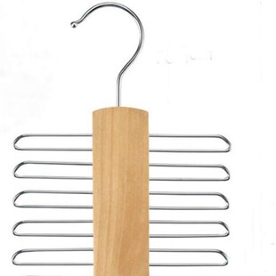 Wholesale Custom Solid Wood Metal Combined Clothes Rack Suitable for Various Occasions