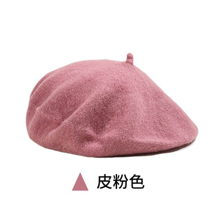 Cross-border acrylic beret winter British retro painter cap children ins wind trend fashion bud cap wholesale