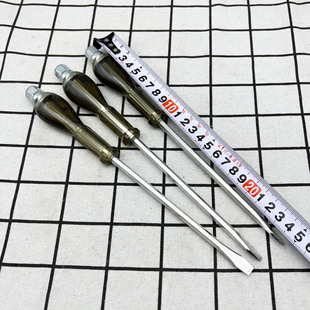 2 yuan shop piercing screwdriver screwdriver screwdriver screwdriver transparent handle 2 yuan shop supply wholesale