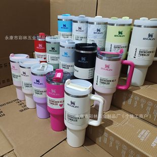 Amazon ebay взрывы Stanley 2 поколения 40OZ Автомобильный термокубок Ice Deba Cup спот Стэнли