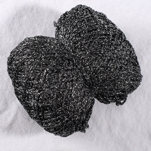 Handmade DIY wool knitting crochet bear magic hollow yarn crystal silk doll special thread gold