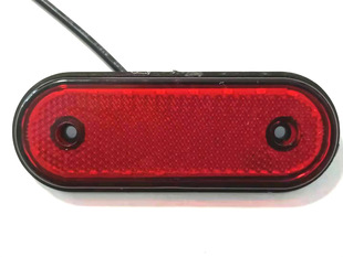 Cross-border side light 24V 20LED elliptical reflector side light side light width light truck side light factory supply
