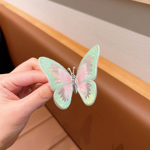 Children's Super Fairy Three-Dimensional Smart Butterfly Hairpin Cute Side Hairpin Little Girl's Male Editor-in-Chief Hairpin New Headwear