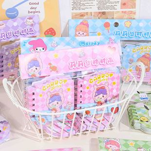 Cartoon-shaped coil sharing this cute egg pair for this primary school student pocket portable notebook wholesale
