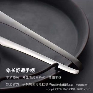Stainless steel creative food clip cube sugar clip barbecue clip ice clip barbecue clip food clip salad clip food pliers