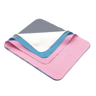 Ice Glasses Cloth Microfiber Lens Wipe Jewelry High-grade Soft Thickened Print Logo Hair-free Cleaning Cloth