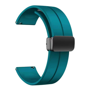 For Huawei GT4 Watch Band Silicone Universal 20/22mm Magnetic Folding Buckle iwatch4 New Watch Band