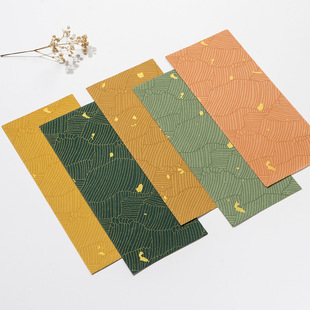 Batik letter paper wholesale one note blank calligraphy paper thickened color Xuan paper Chinese style note paper signature paper