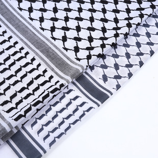 Alafa Traber Men's Turban Jacquard Arafat UAE Dubai Scarf Middle East Saudi Cross Border Worker