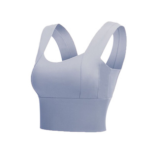 Sports Underwear Women's Shock Absorption Anti-sagging Running Vest Push-up Shaping Beautiful Back Shock-proof Bra Fitness Yoga Clothing Summer