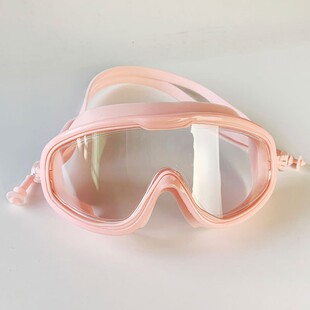 Swimming Glasses Diving Big Frame Adult Men Women Waterproof Boxed Anti-Fog Goggles Full Frame Integrated Earplugs HD