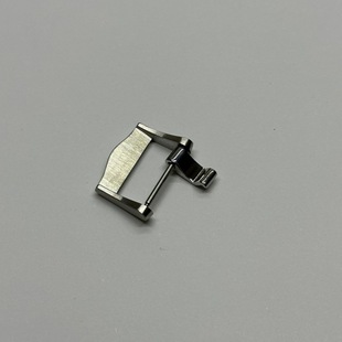 Suitable for Haima 300 Silicone Buckle Fluorine Rubber Stainless Steel Pin Buckle Watch Strap Pin Buckle Belt Buckle 18mm