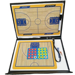 Production and supply basketball tactical board tactical sand table magnetic number with stylus eraser coach demonstration board