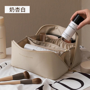 ins style high-end feeling Net red travel mini cosmetics wash Waterproof high color value large capacity storage bag wholesale