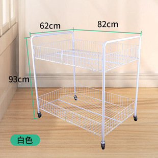 Stall snack cart Internet-famous promotion rack portable mobile shelf foldable stall cart with wheels Stall shelf float
