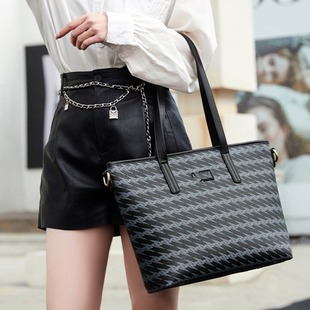 2024 New Black Truffle Tote Bag Premium Edition Large Capacity Class Commuting Bag Large Bag Shoulder Handbag Women's Bag