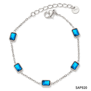 Cross-border European and American bracelet design titanium steel light luxury bracelet suit Amazon independent station hot stainless steel bracelet