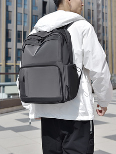 2025 men's lightweight shoulder bag men's business backpack shoulder bag large capacity computer bag gift wholesale