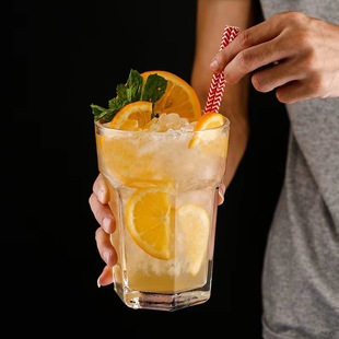 ins Wind Net Red Mojito Cup restaurant cold drink cup oversized glass lemon juice cup fruit tea cup