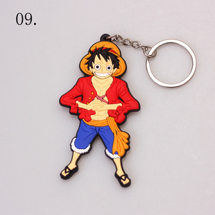 Аниме One Piece Saab Lufei Solon мультяшный кулон Qiwuhai Eschoba двухсторонняя кукла брелок