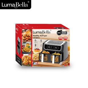 LumaBella60015 Трансграничная воздушная фритюрница большая емкость умная безмасляный дым картофельная машина электрическая фритюрница