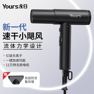 Yongri high-speed hair dryer 110000 to high-power T-type negative ion hair salon air duct temperature regulation