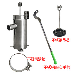 Standard stainless steel pressure well hand pump well head shaking machine shaking well