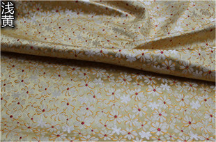Chinese Style Cheongsam Baby Clothes Hanfu Children's Clothing Handmade Sachery Decorative Satin Fabric Jacquard Brocade Silk Fabric