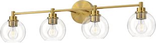 Amazon American Simple Bathroom Vanity Living Room Background Wall Three or Four Head Wall Lamp Round Ball Glass Mirror Headlight
