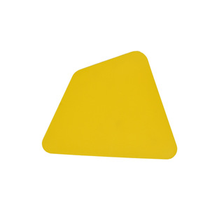 Flat plastic scraper trapezoidal art scraper glass film wallpaper wallpaper baking cutting knife putty small scraper