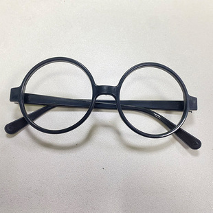 Halloween Prom Play Harry Potter Glasses Props Adult Dress Up Children Performance Props Glasses Frame Cross Border