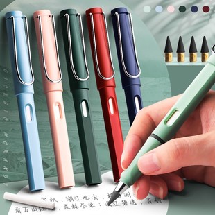 Black technology does not need to sharpen pencils manufacturers wholesale ink-free students eternal posture pencils do not dirty hands eternal pen HB