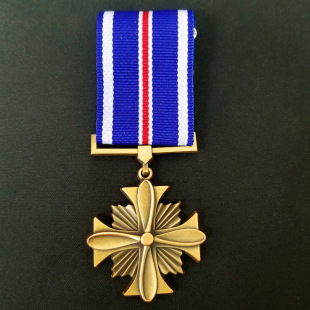 Antique Crafts Replicated American Flight Excellent Medal Brooch