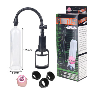 Small size vacuum air pump penis trainer men's pull rod negative pressure booster aircraft Cup adult sex products