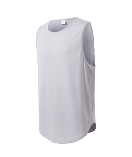 Crazy muscle cross-border men's quick-drying vest breathable thread elastic fitness running training sleeveless European and American large size