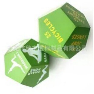 Manufacturers supply 12-sided PU large dice PU Foam Square dice six-sided printing polyurethane rounded dice