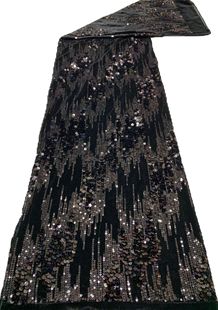 Autumn and winter explosions Velvet Bottom 3+7mm sequins embroidered spot coat dress children's cheongsam dress bead cloth