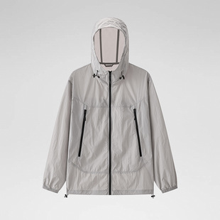 Mountain Sun Protection Clothing, Men's Skin Clothing, Lightweight and Breathable Women's Outdoor Sun Protection Clothing, Anti-Uv Hooded Jacket, Windbreaker