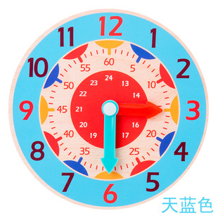 Children's Early Education Cognitive Digital Clock First Grade Primary School Students Teaching Aware Educational Enlightenment Toys 3 Years Old Boys 6 Girls