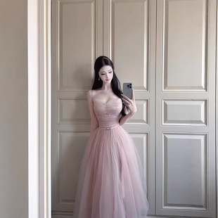 Hotdog Hot Dog Hot Spicy Original Sweet Princess Romantic quicksand Ballet Mesh Long Skirt