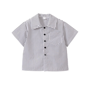 Children's Children's Denim Strappers Chorus Performance Clothing Boys and Girls Kindergarten Class Clothing Graduation Clothing suit Performance Clothing